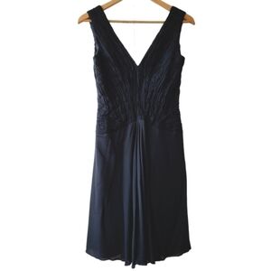 RED Valentino Black Silk Dress